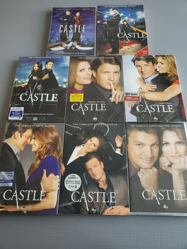 Castle seasons dvd - 1-8,