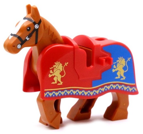 New lego horse barding - new, w/barding